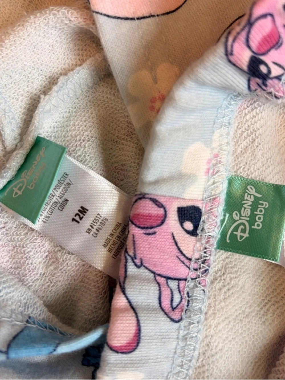 Disney Baby Lilo & Stitch baby girls matching set